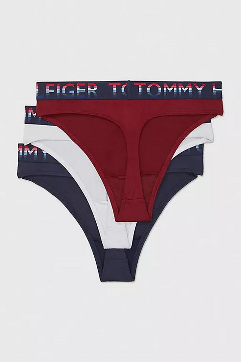 Хлопковые трусики стринг 514174601 (3 шт.) multi