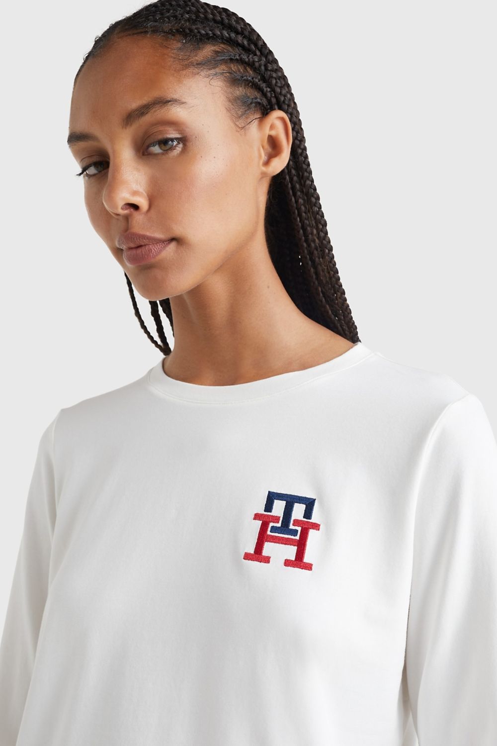 Домашний комплект из хлопка 528195557 white/blue