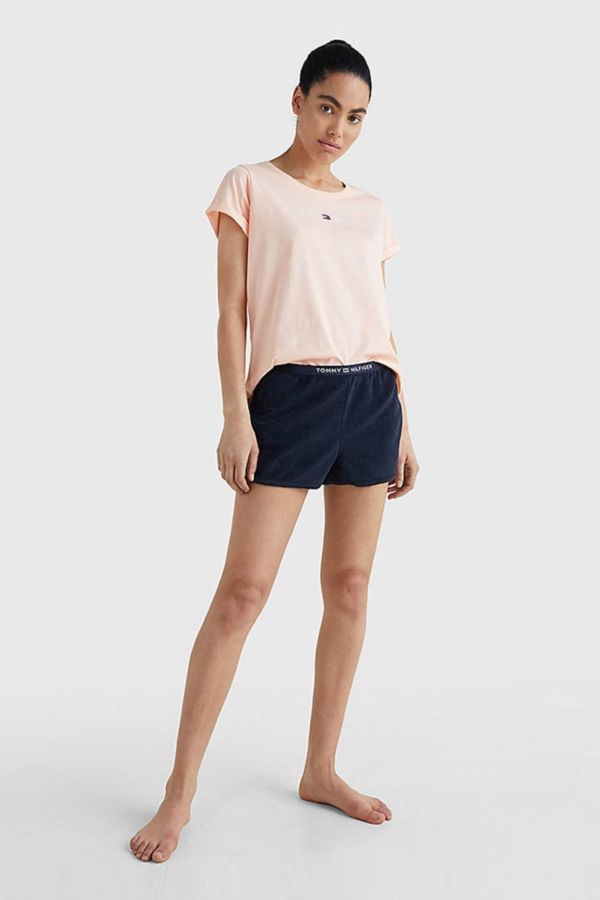 Домашние махровые шорты 584071975 blue