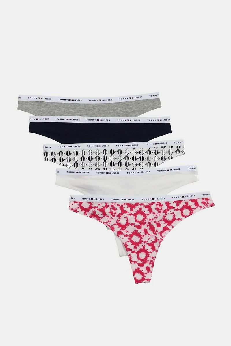 Хлопковые трусики стринг 702342398 (5 шт.) multi