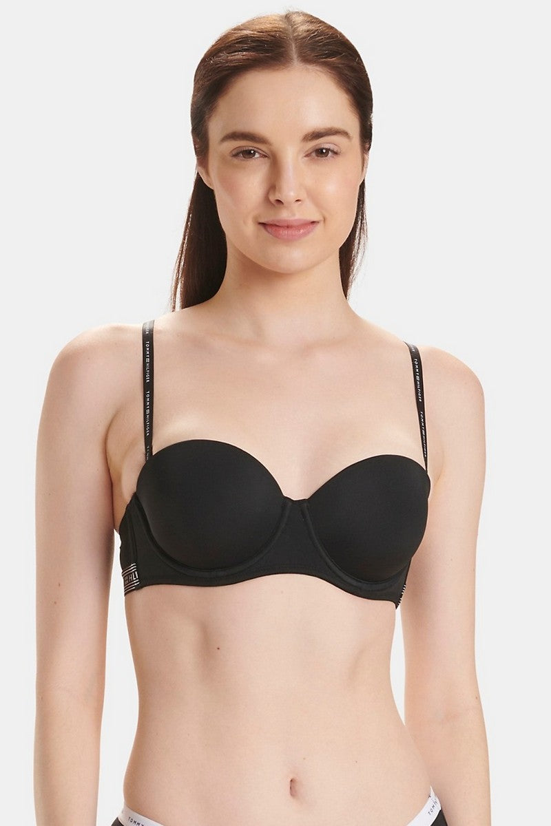 Гладкий бюстгальтер балконет 814990222 black