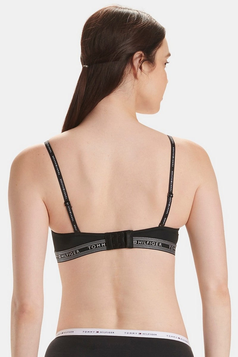 Гладкий бюстгальтер балконет 814990222 black