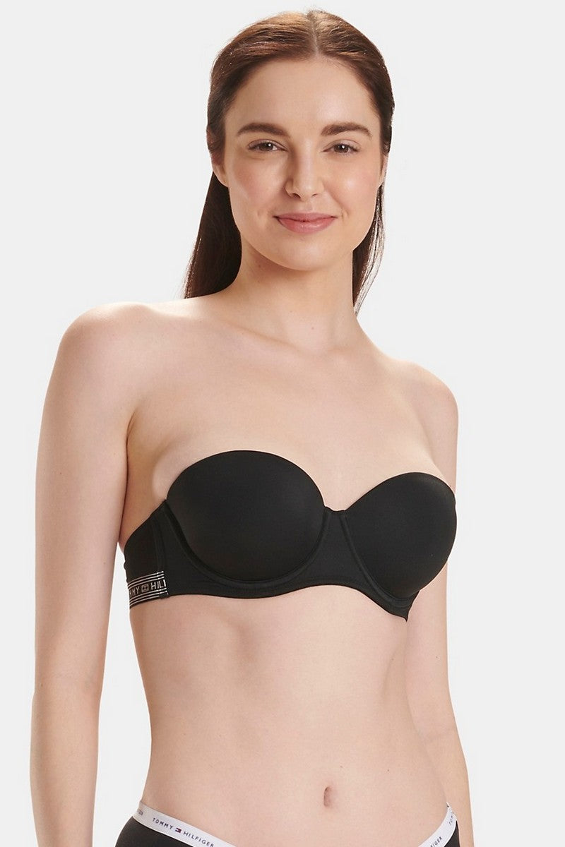 Гладкий бюстгальтер балконет 814990222 black