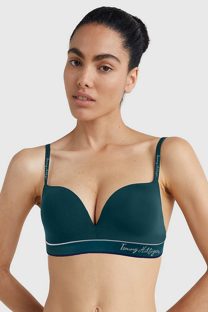 Плотный бюстгальтер без косточек 9197230 green