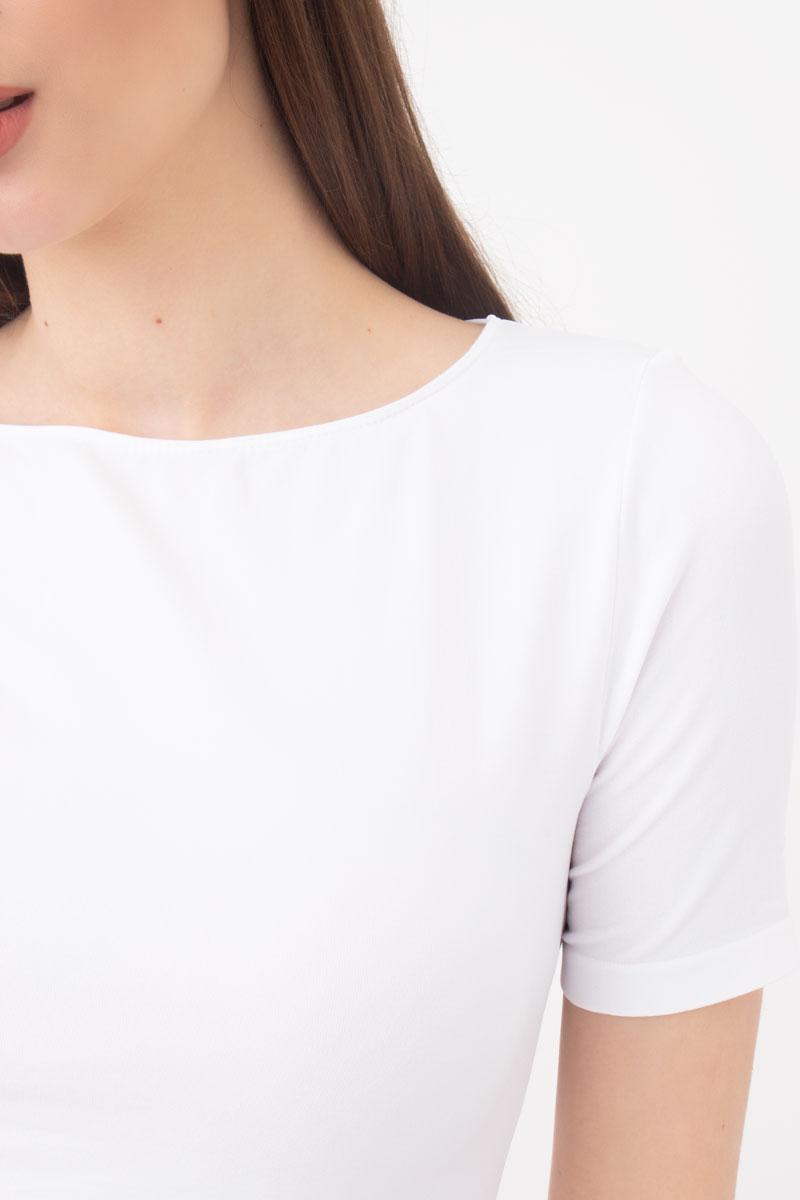 Кроп-топ с коротким рукавом 1009690 Crop T-Shirt white