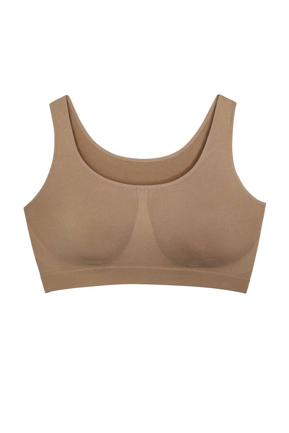 Бесшовный топ T02 mocco