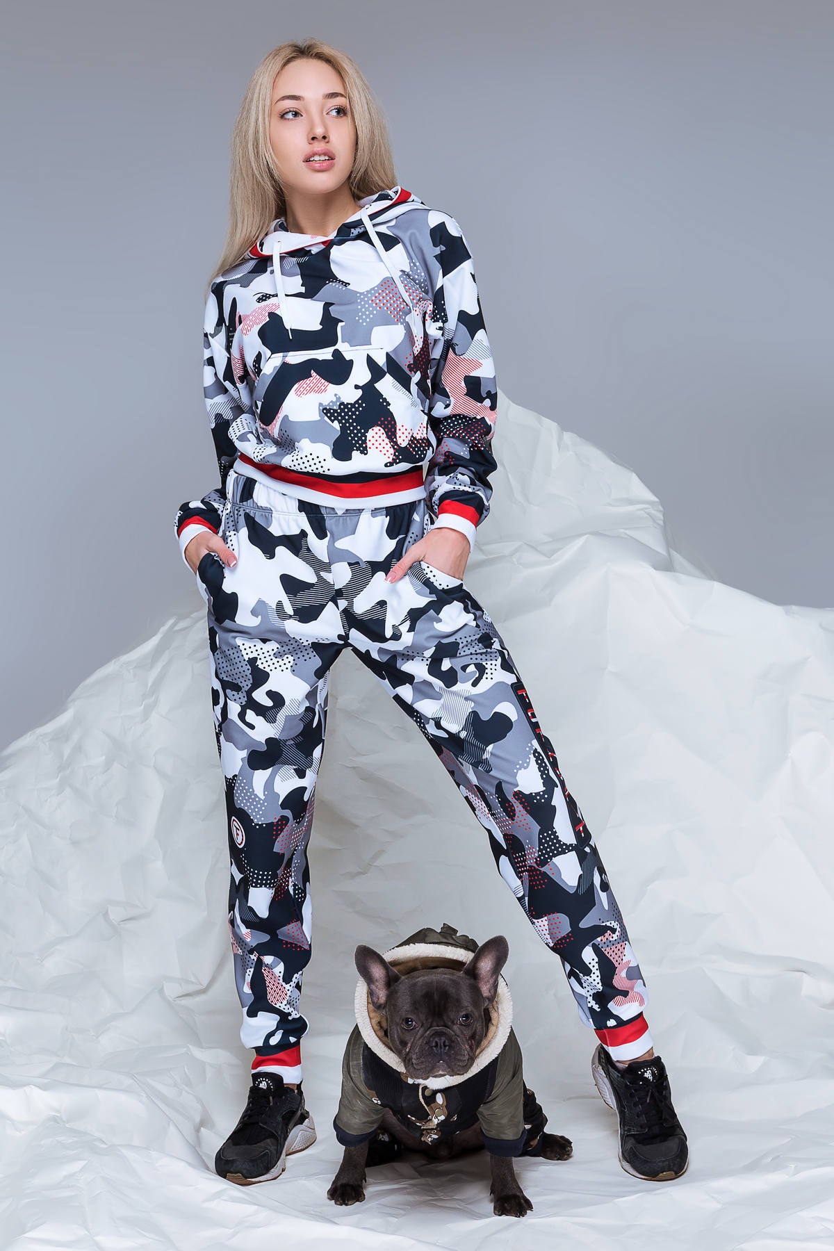 Утепленные брюки с начесом E1-P87