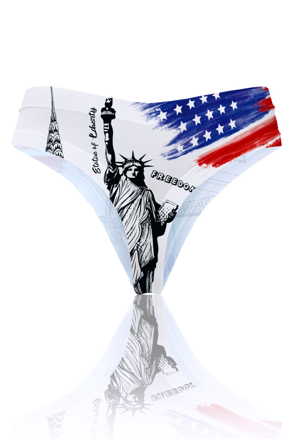 Трусики стринг с принтом XP2K7-P4