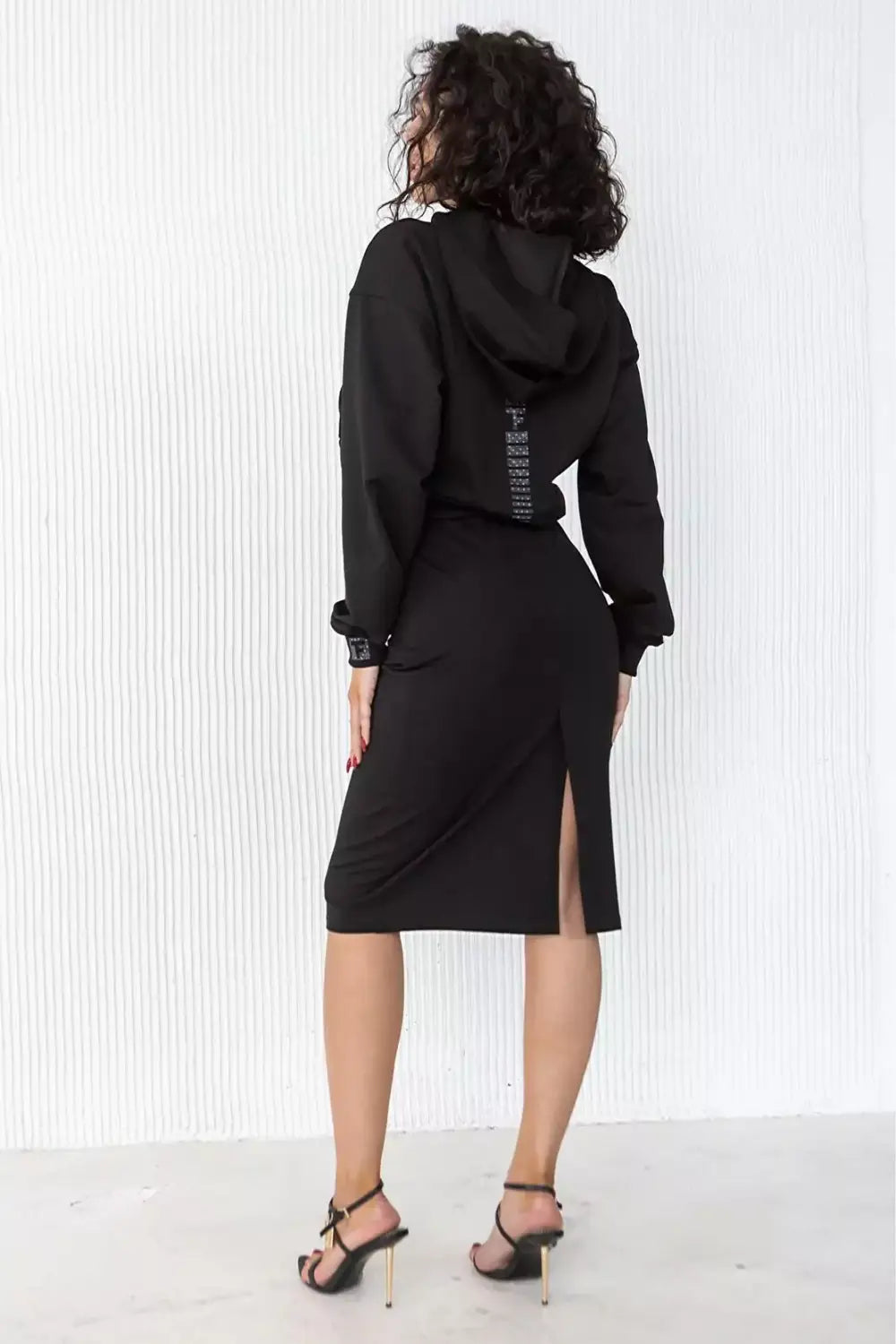 Хлопковое худи с капюшоном A21-LD10