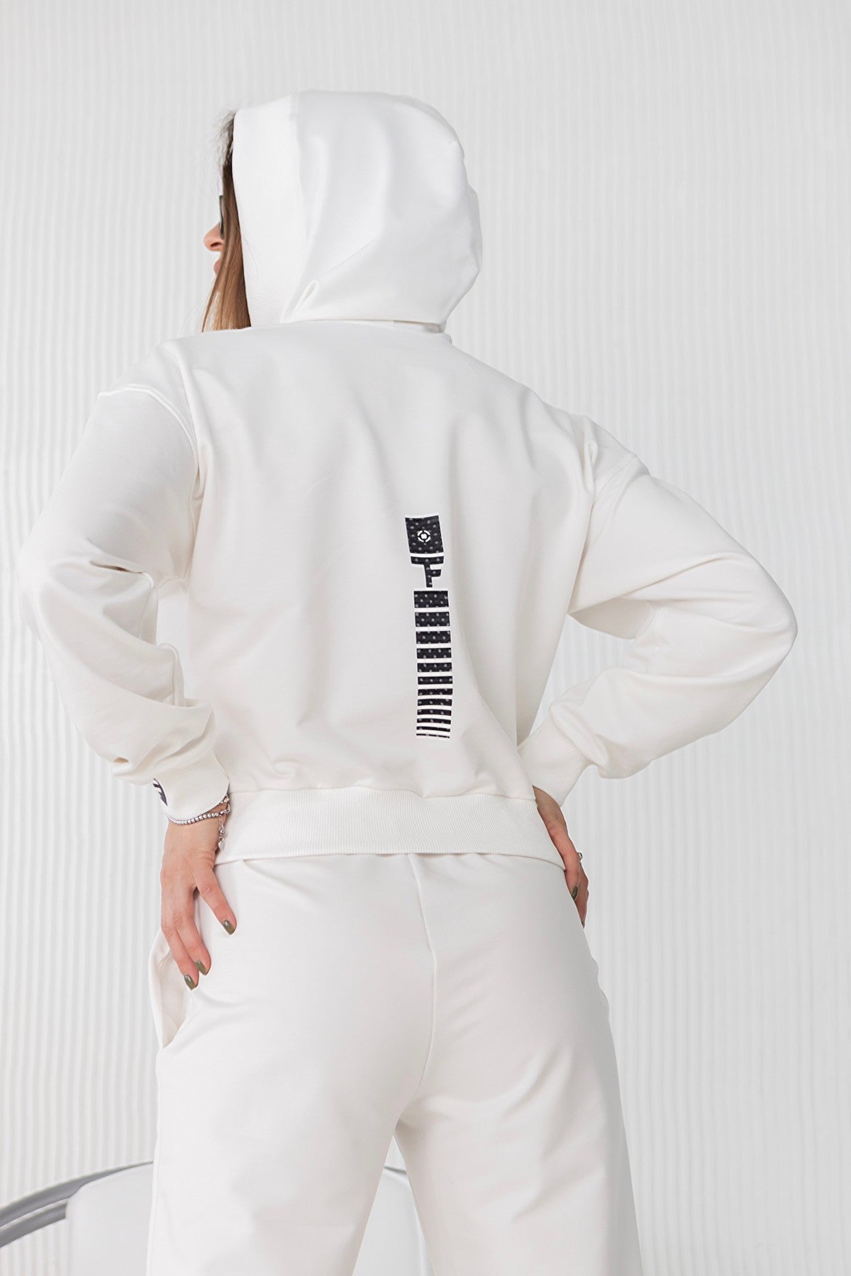 Хлопковое худи с капюшоном A21-LD11