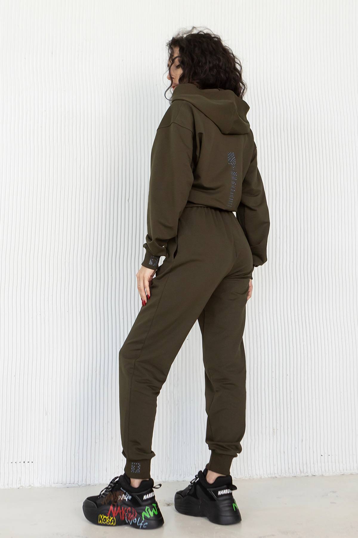 Хлопковое худи с капюшоном A21-LD36