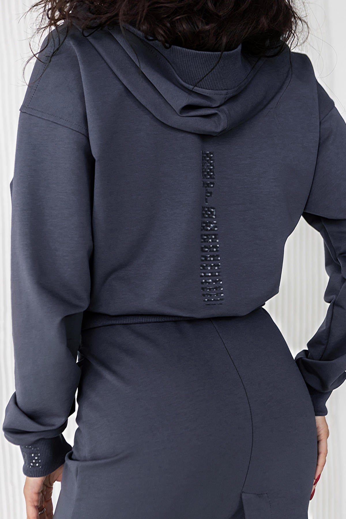 Хлопковое худи с капюшоном A21-LD9