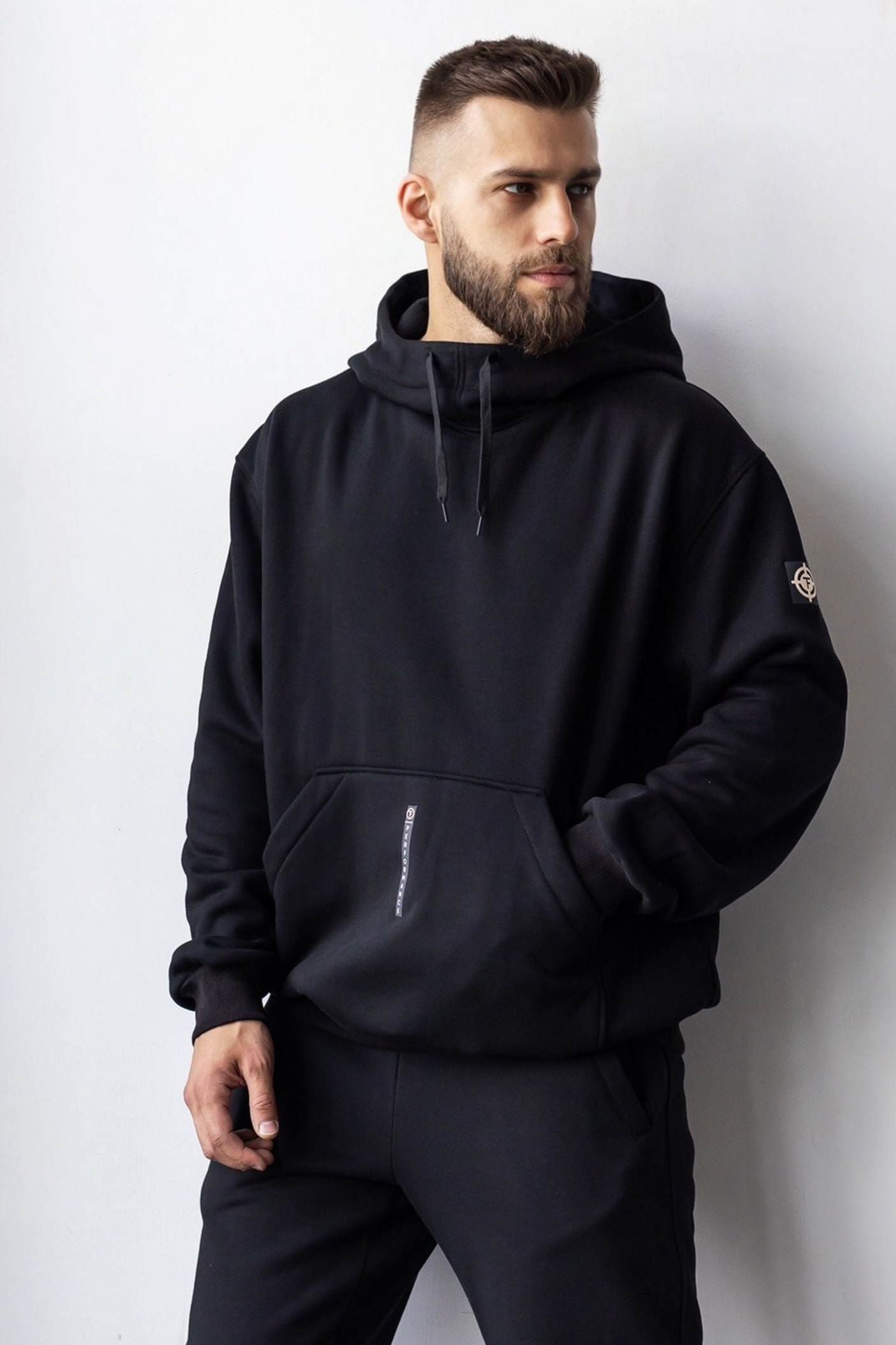 Мужское худи на флисе Performance AM21-IS10