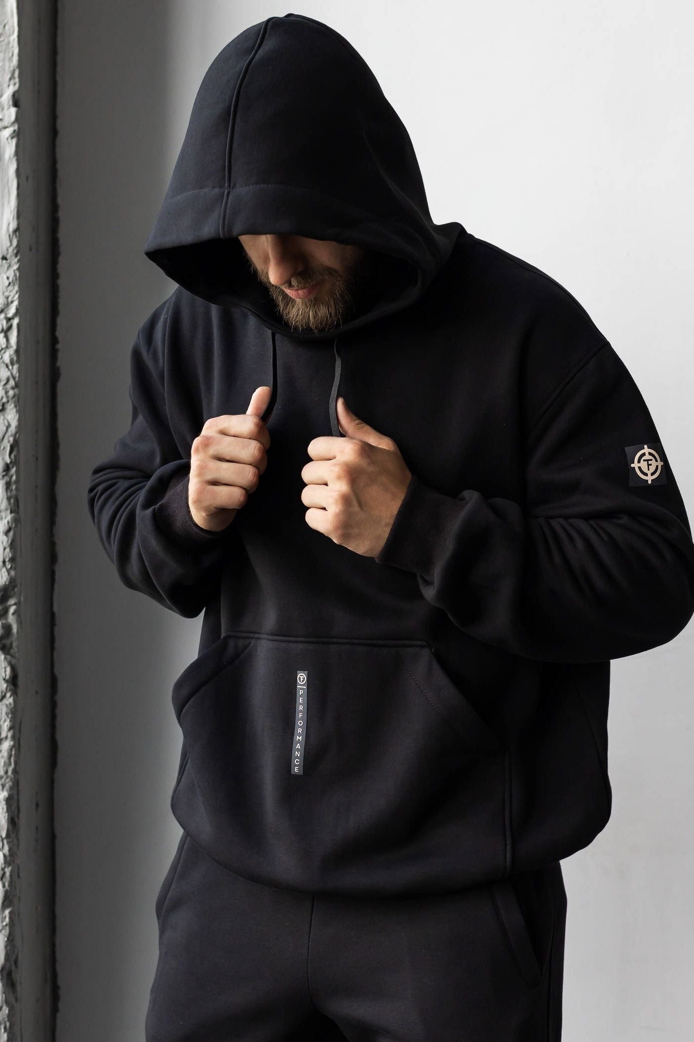 Мужское худи на флисе Performance AM21-IS10