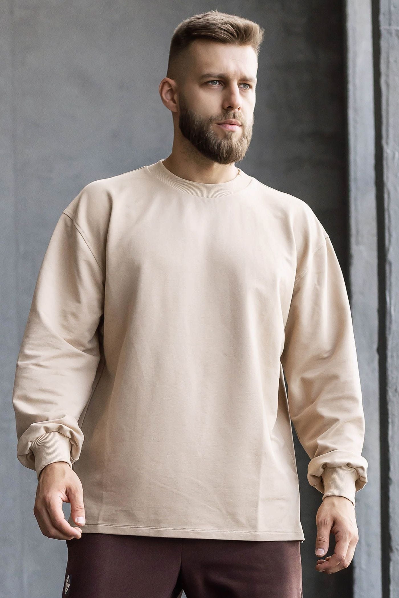 Мужской свитшот из хлопка AM3-LD32