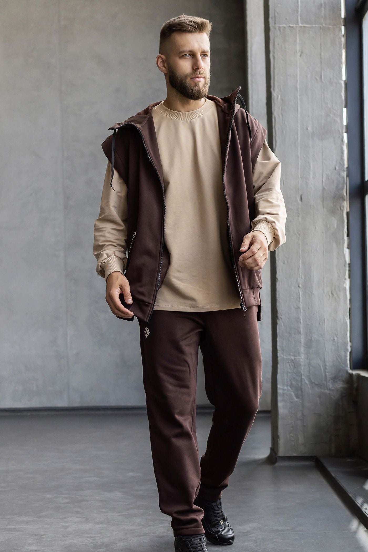 Мужской свитшот из хлопка AM3-LD32