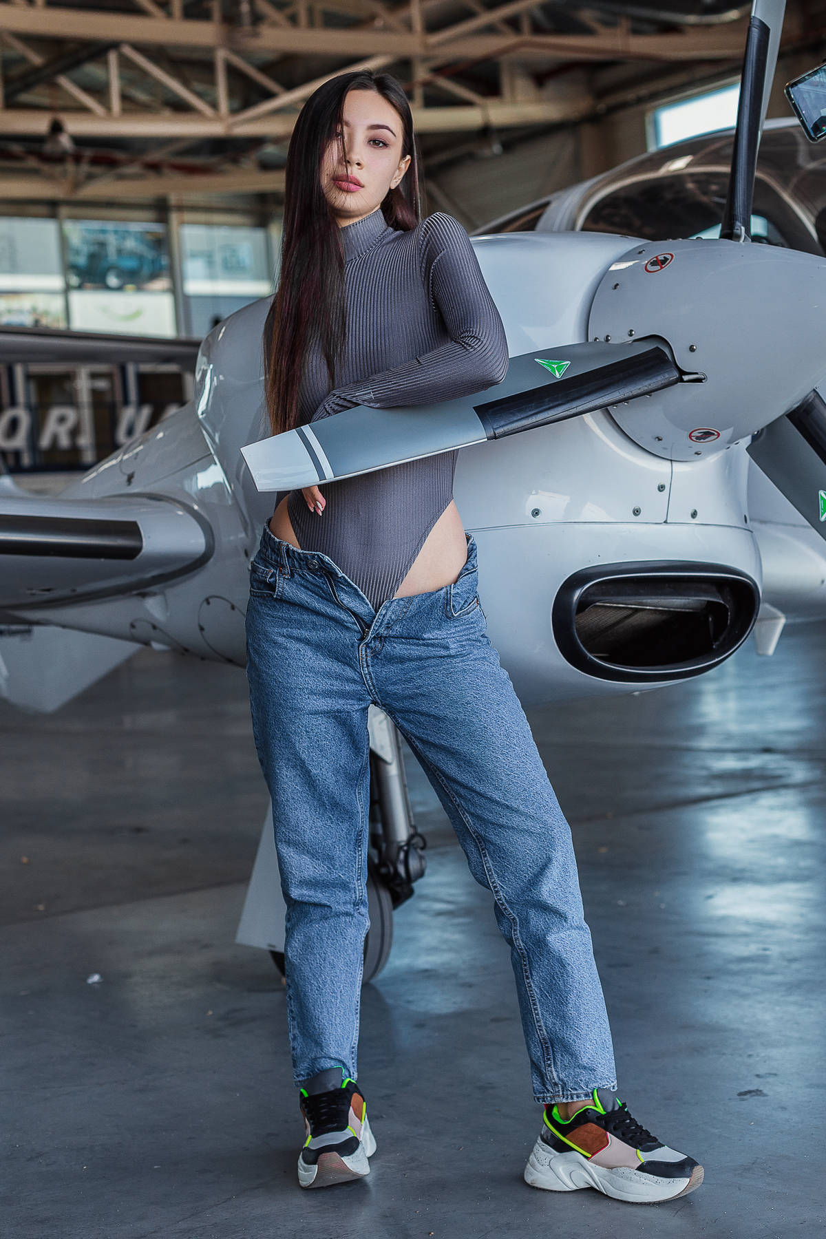 Боди-стринг с завышенным бедром Elite Skin TRK2-R24