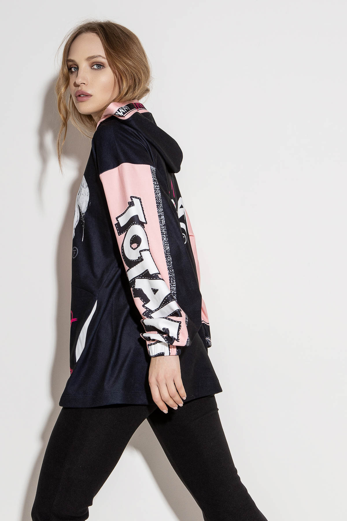 Худи с принтом Drama Queen A1-P123