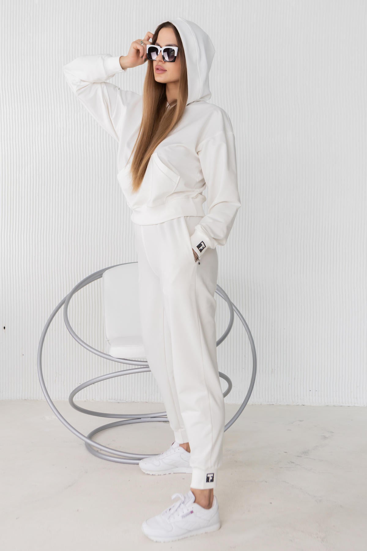 Штани-джогери з кишенями E1-LD11