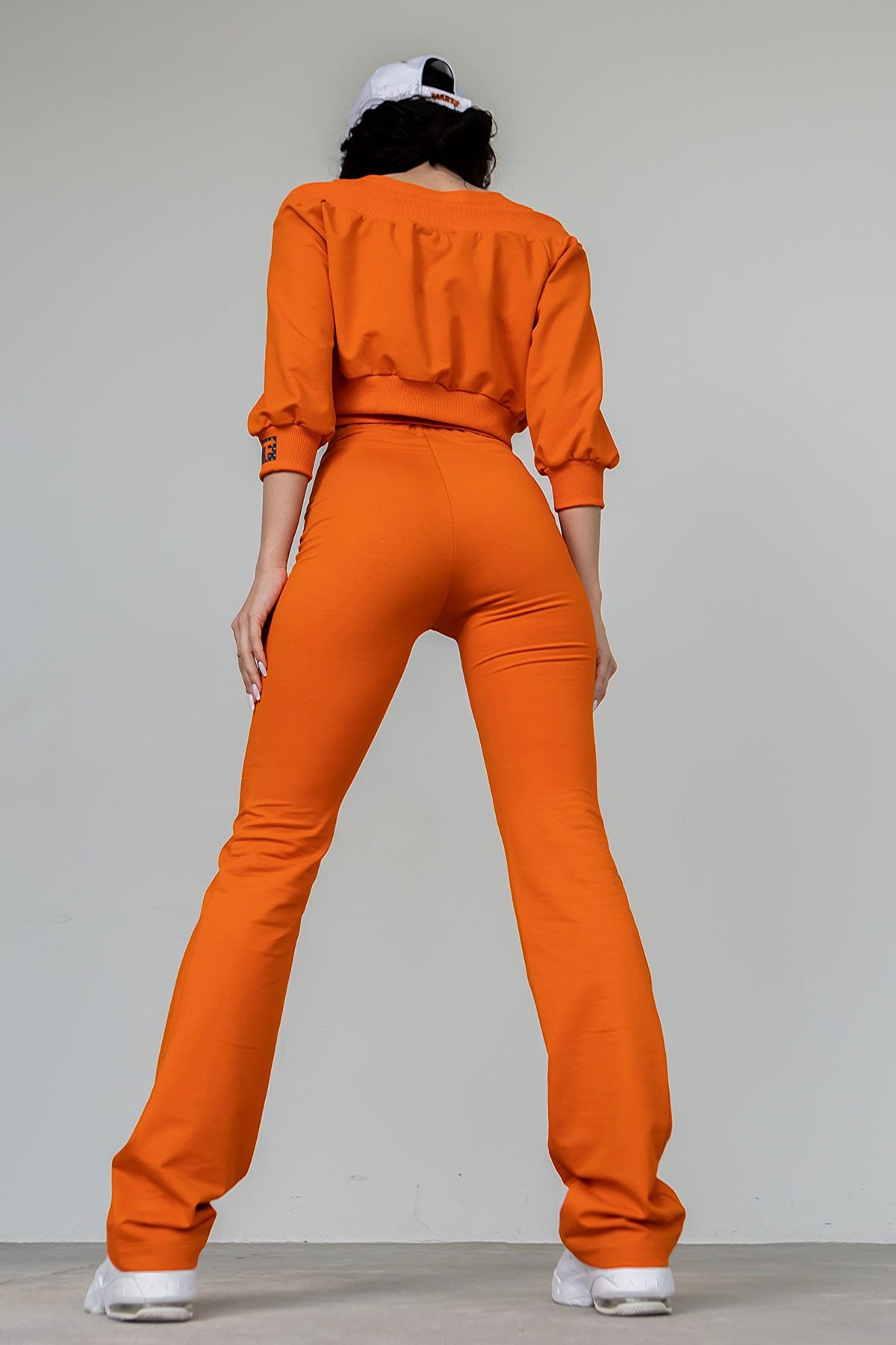 Прямі штани на резинці E5-LD58