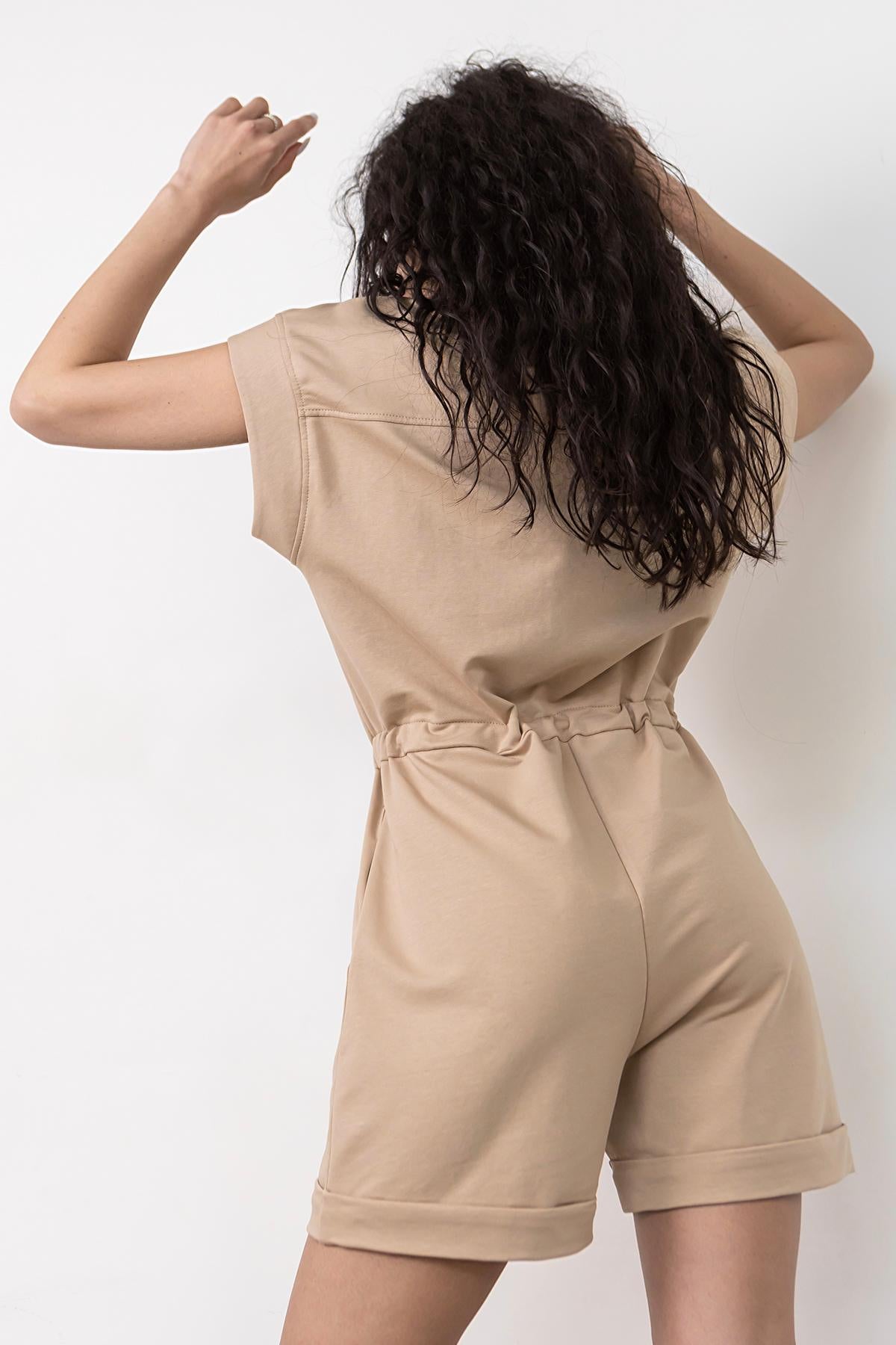 Хлопковый комбинезон с логотипом F51-LD32