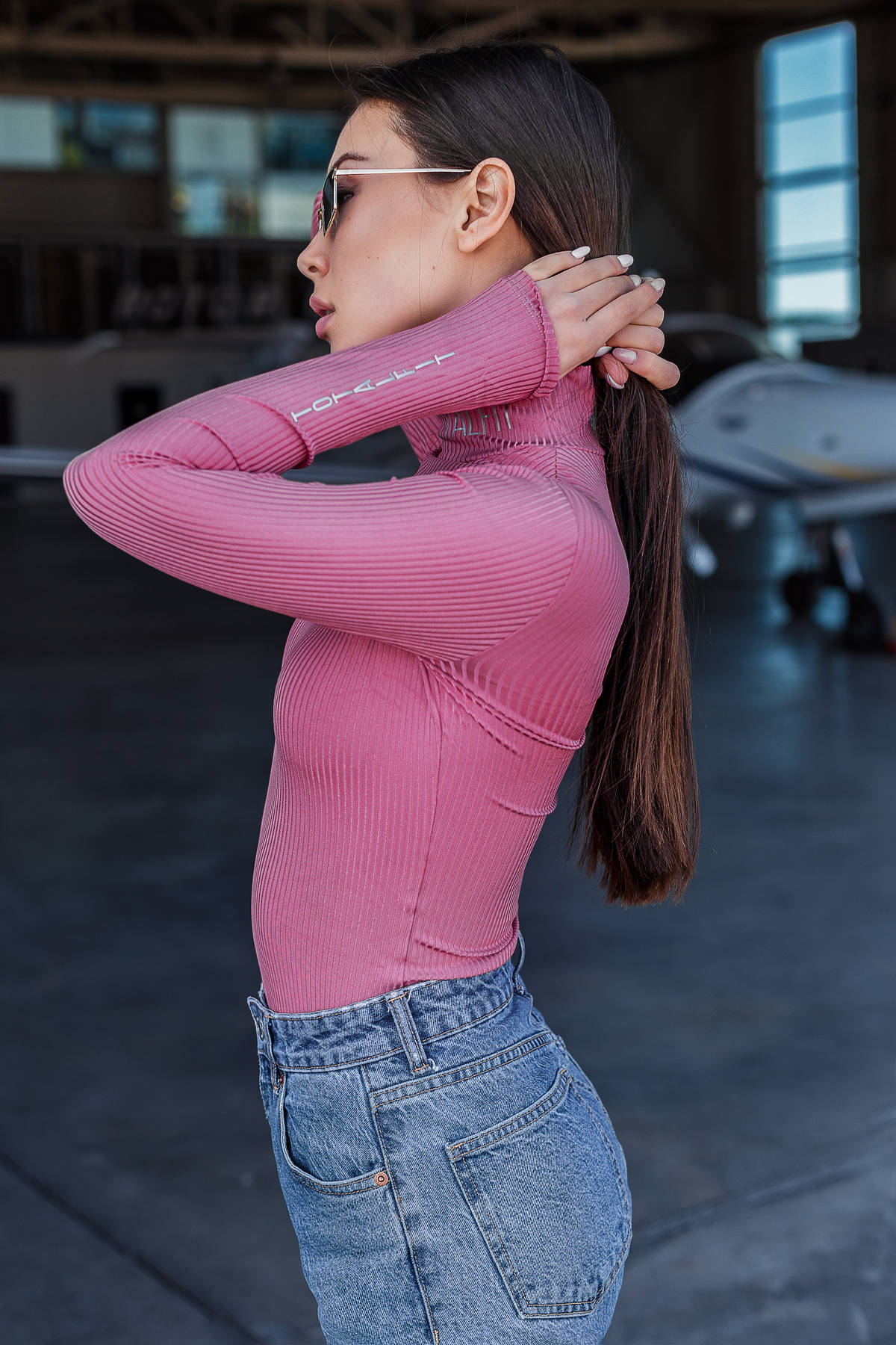 Приталенный гольф с горловиной Elite Skin RW10-R23