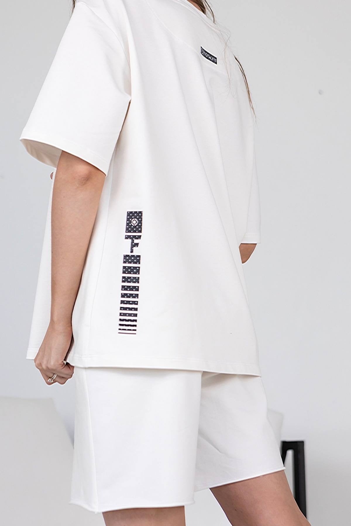 Хлопковые шорты-бермуды H25-LD11