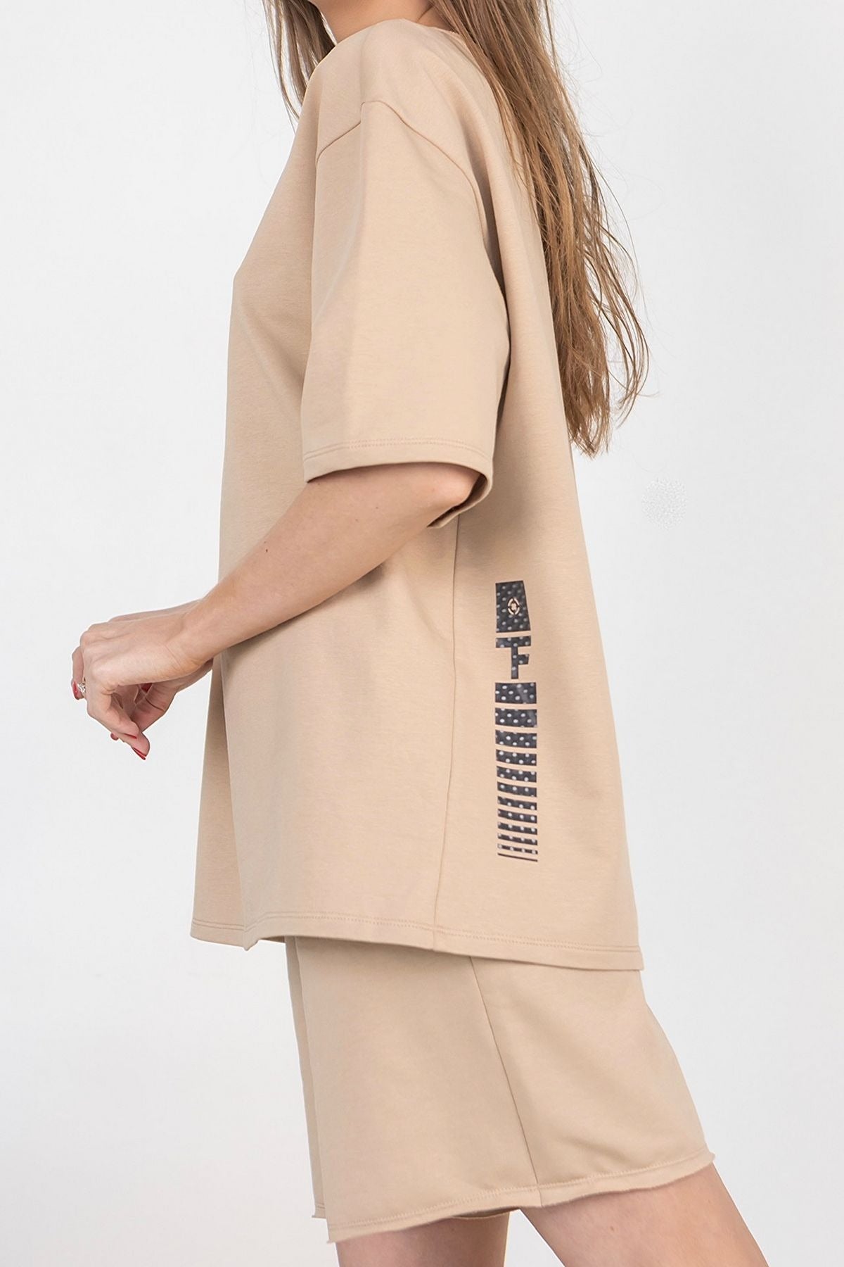 Хлопковые шорты-бермуды H25-LD32