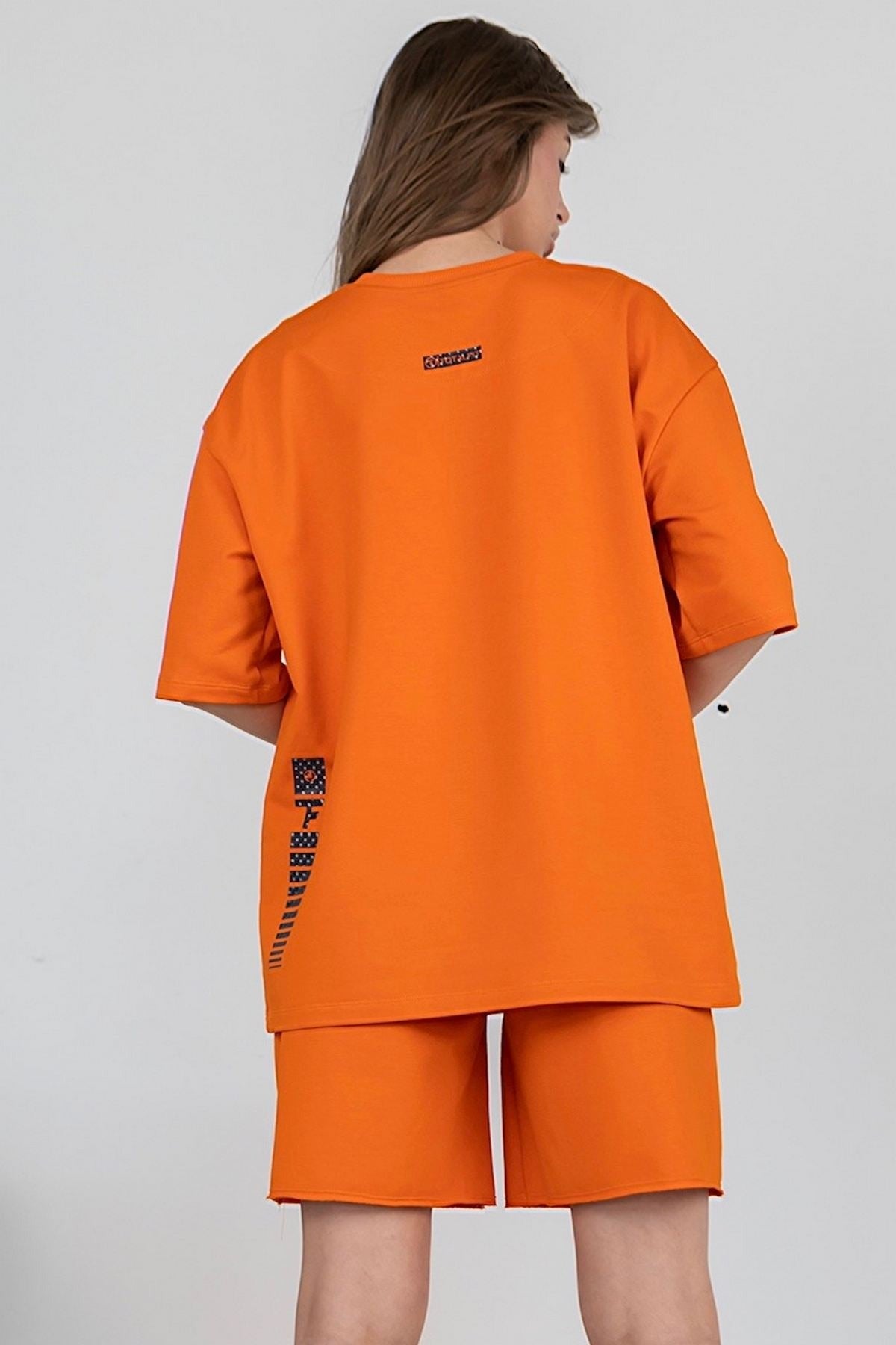 Хлопковые шорты-бермуды H25-LD58