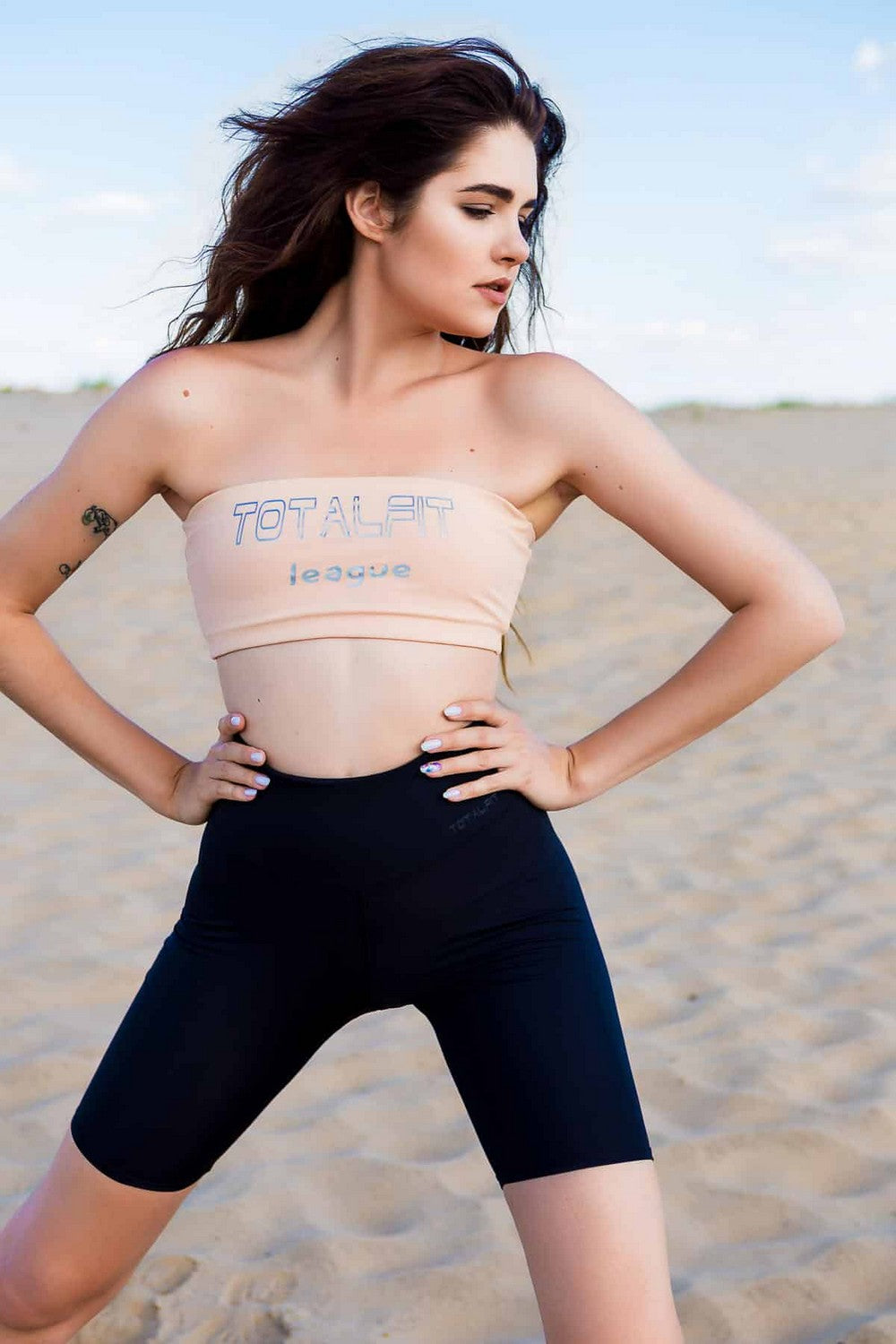 Корректирующие велосипедки с высоким поясом HW13-C10