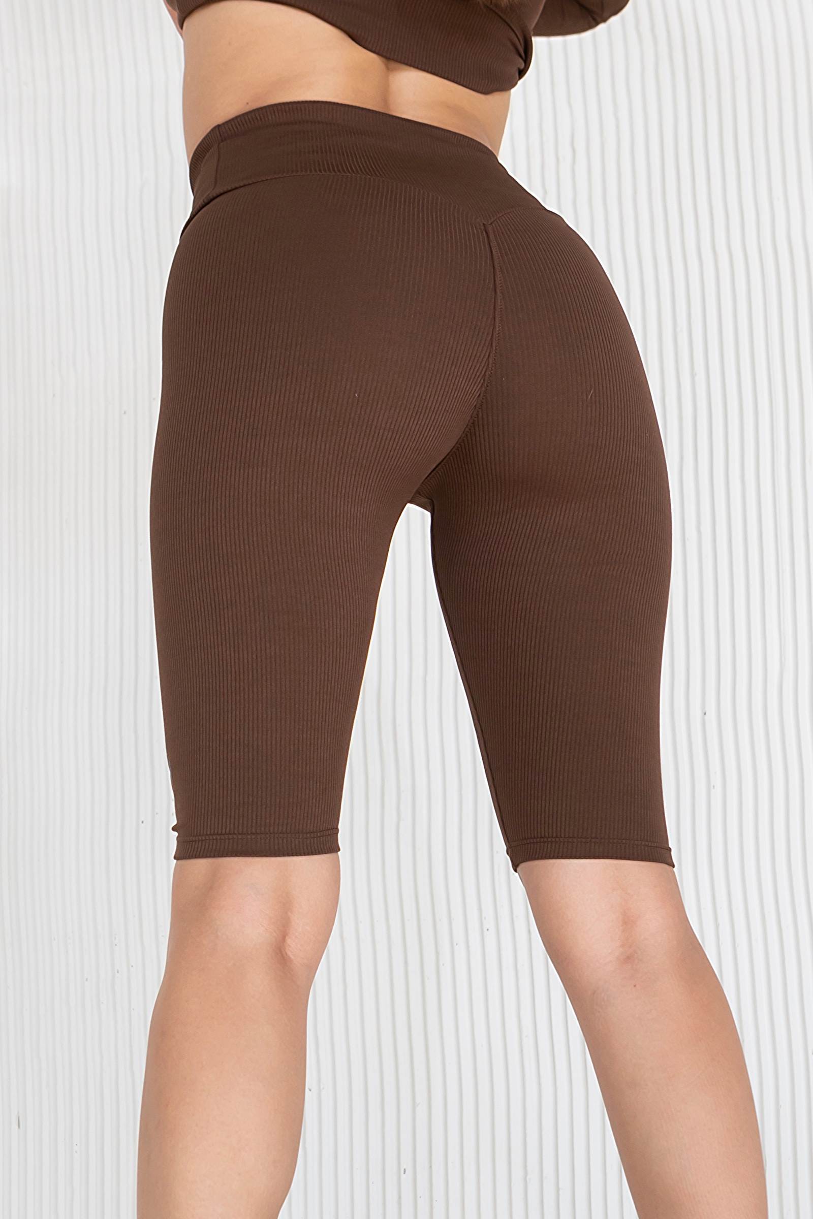 Велосипедки в рубчик HW146-TR57