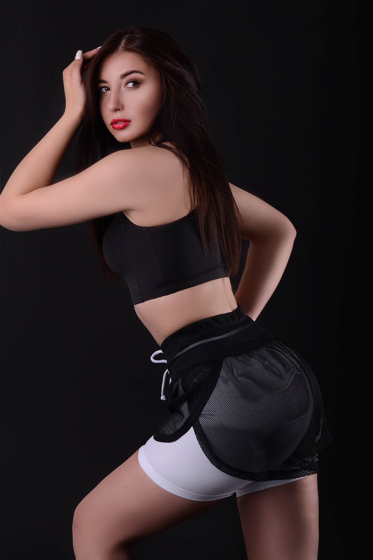 Спортивные шорты с сеткой HW4-C11/10