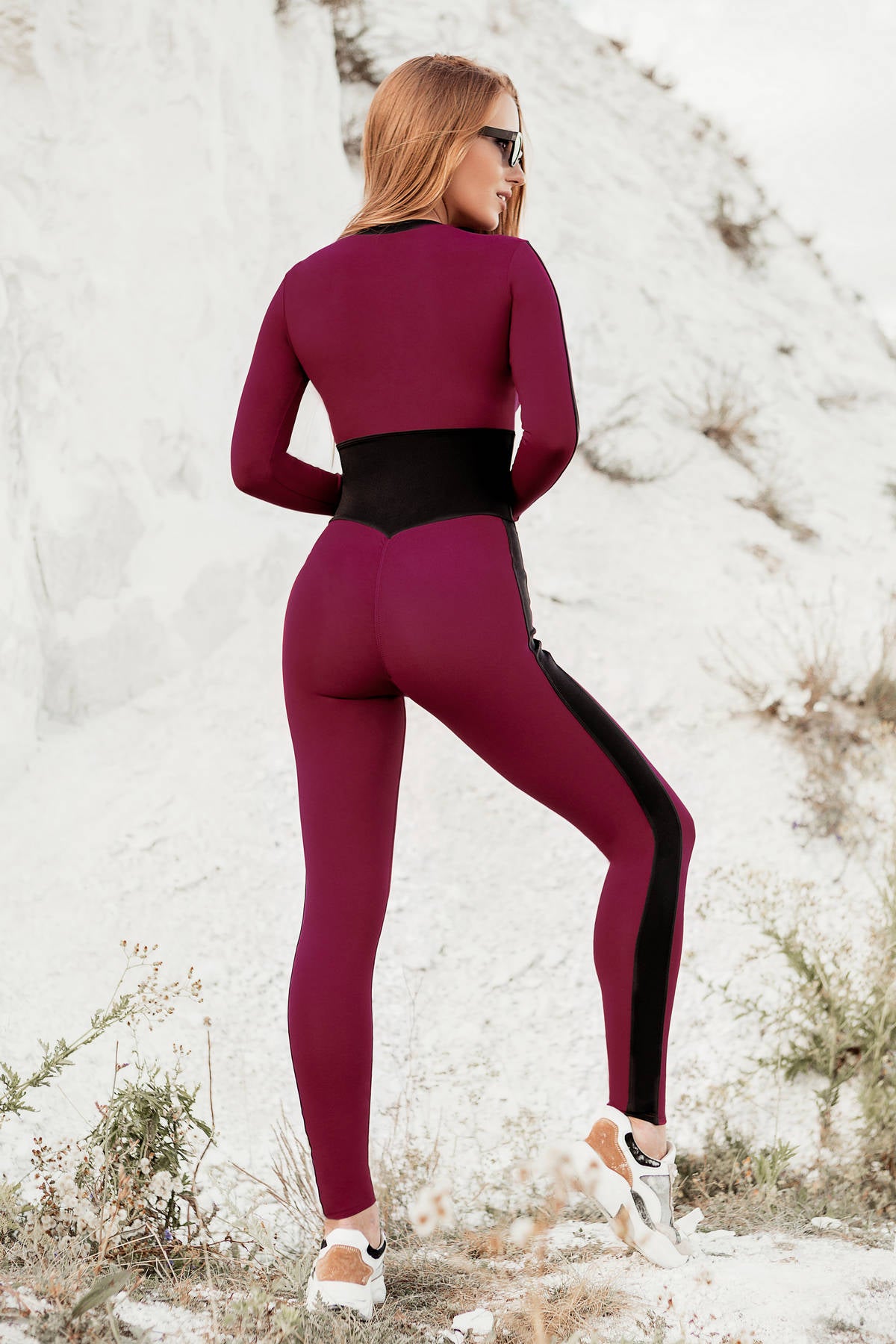 Спортивный комбинезон с корсетом F50-C37