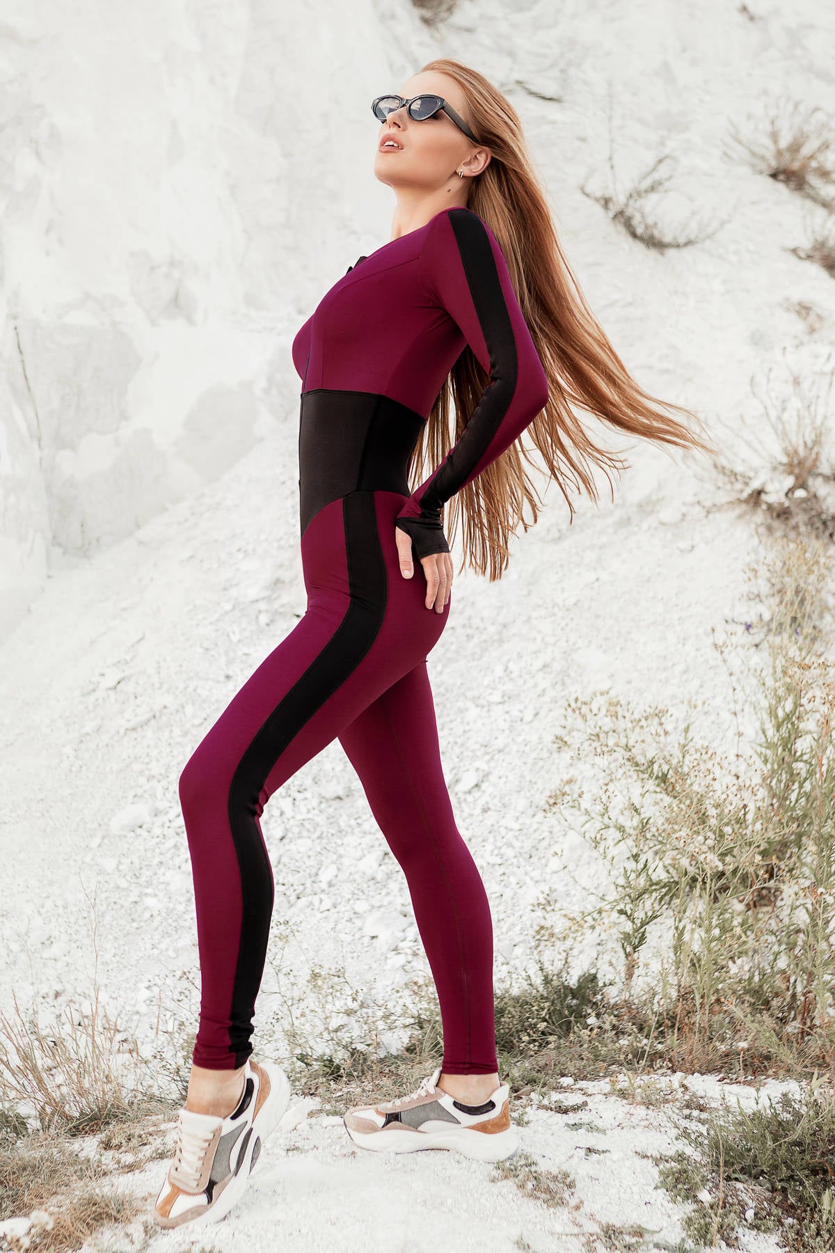 Спортивный комбинезон с корсетом F50-C37