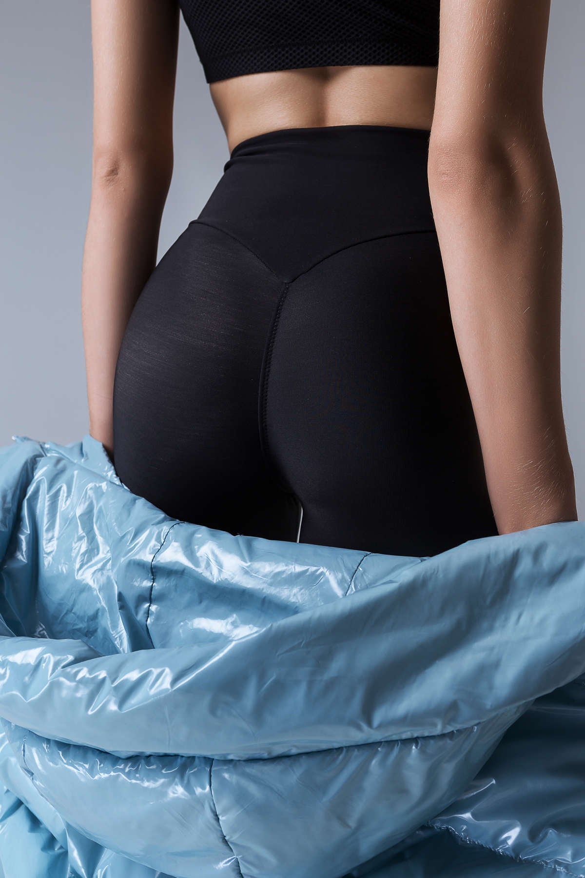 Спортивные леггинсы с высоким поясом Yeti TLG14-P88