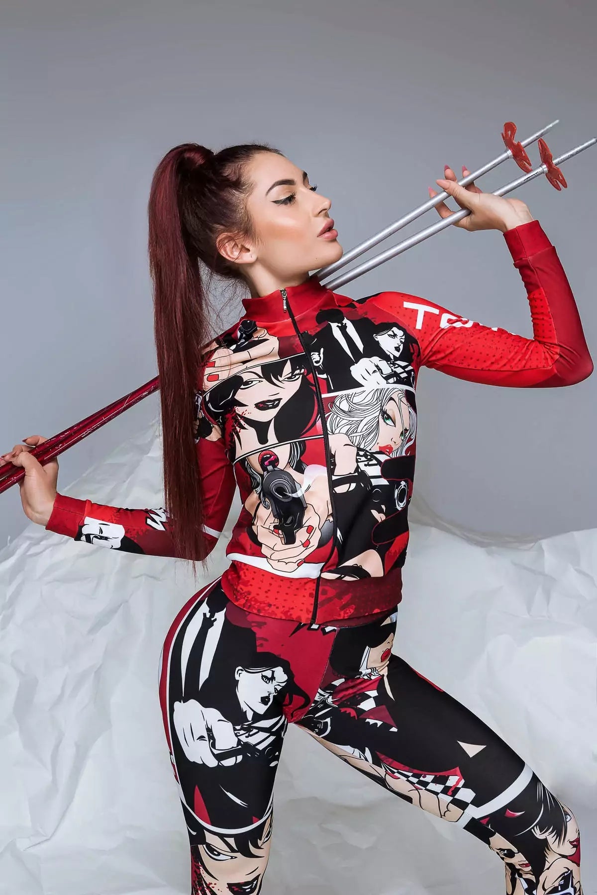 Спортивный рашгард с принтом Mafia TB4-P80