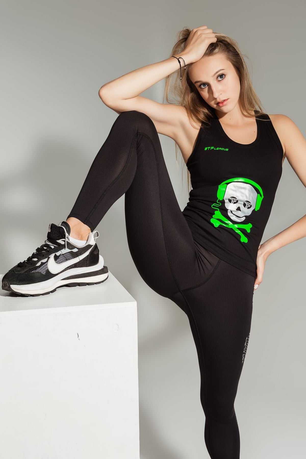 Хлопковая майка с принтом MW71-C29