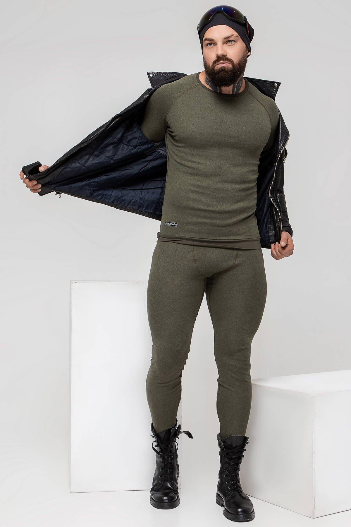 Мужской термолонгслив из хлопка Artica TMR1-VH36