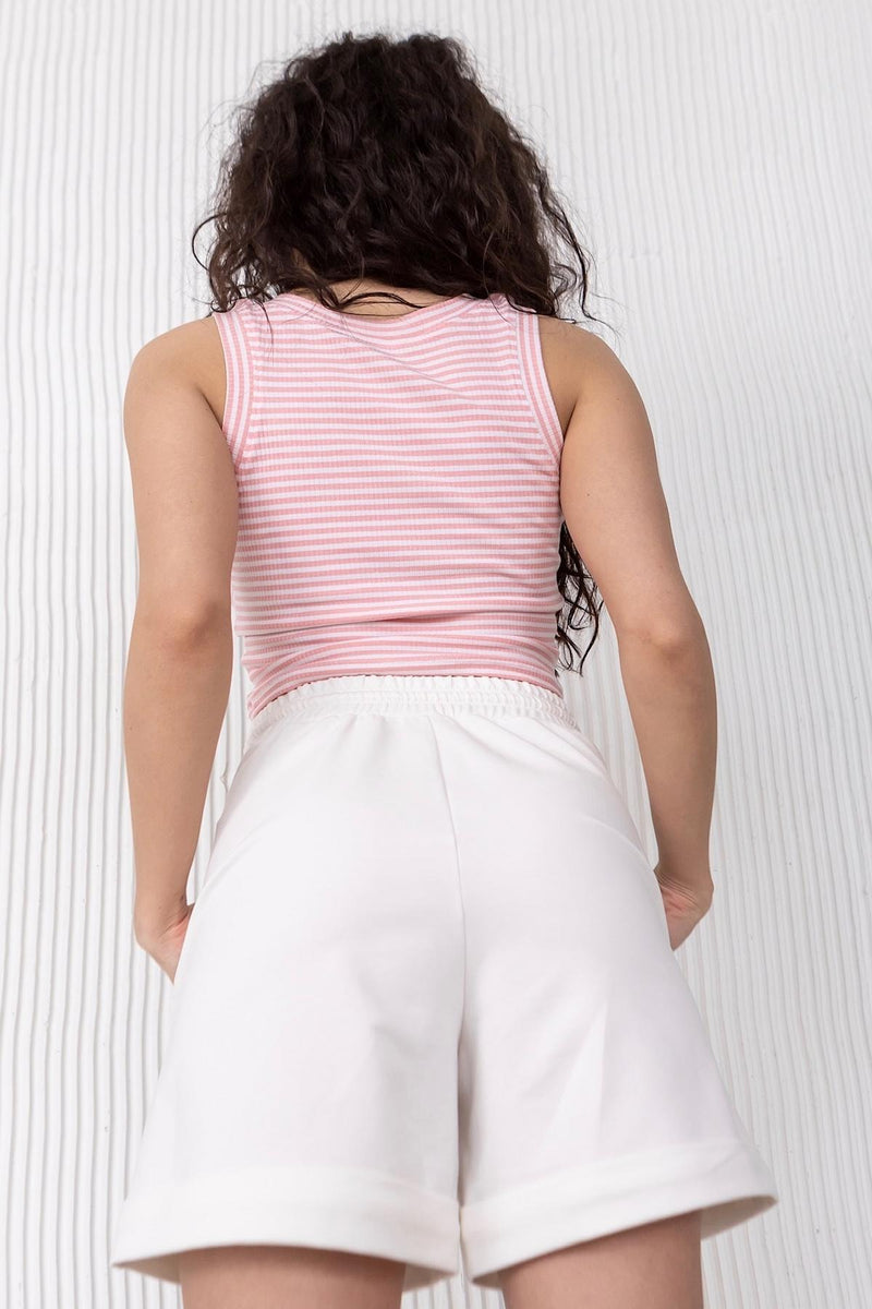 Майка-топ у рубчик N81-HB2