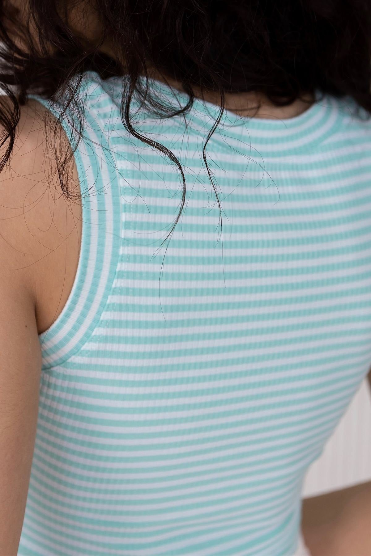 Майка-топ в рубчик N81-HB54