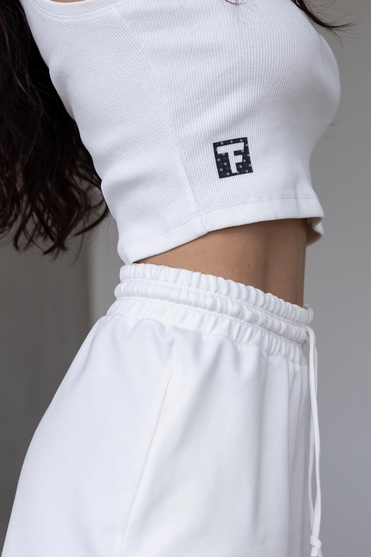 Майка-топ в рубчик N9-RB11