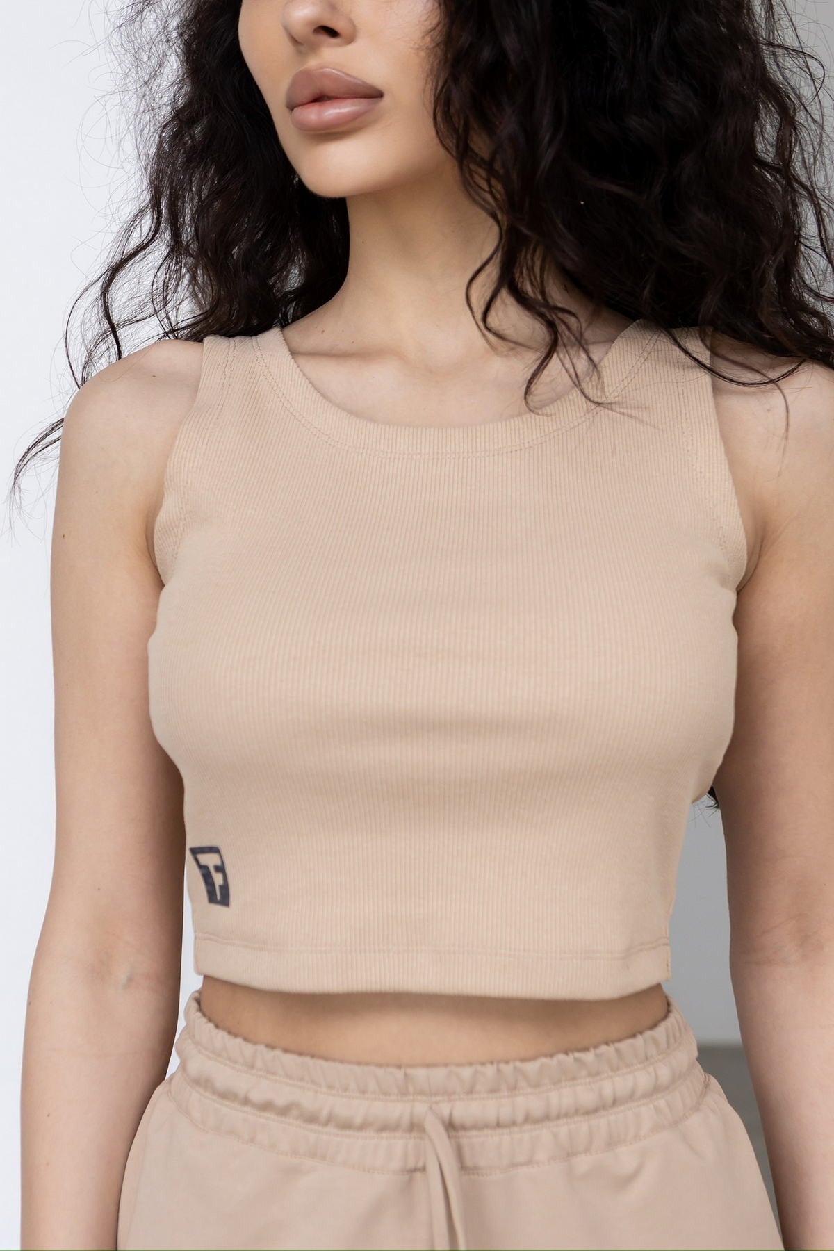 Майка-топ в рубчик N9-RB32