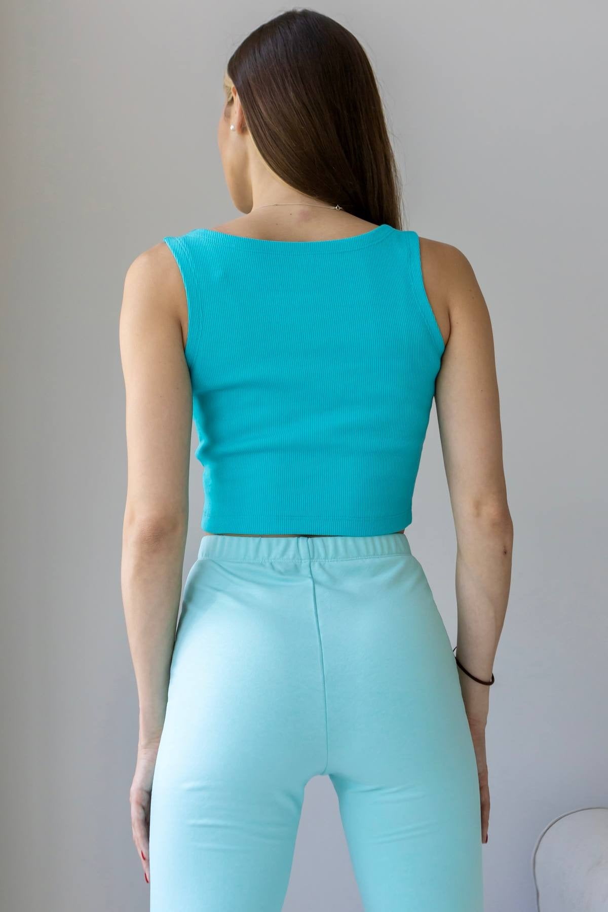 Майка-топ в рубчик N9-RB54