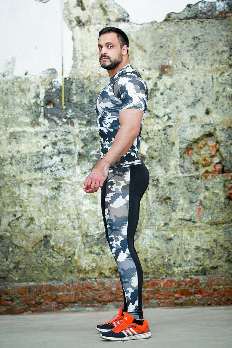 Мужской спортивный рашгард с принтом RMS3-P42 (без леггинсов)