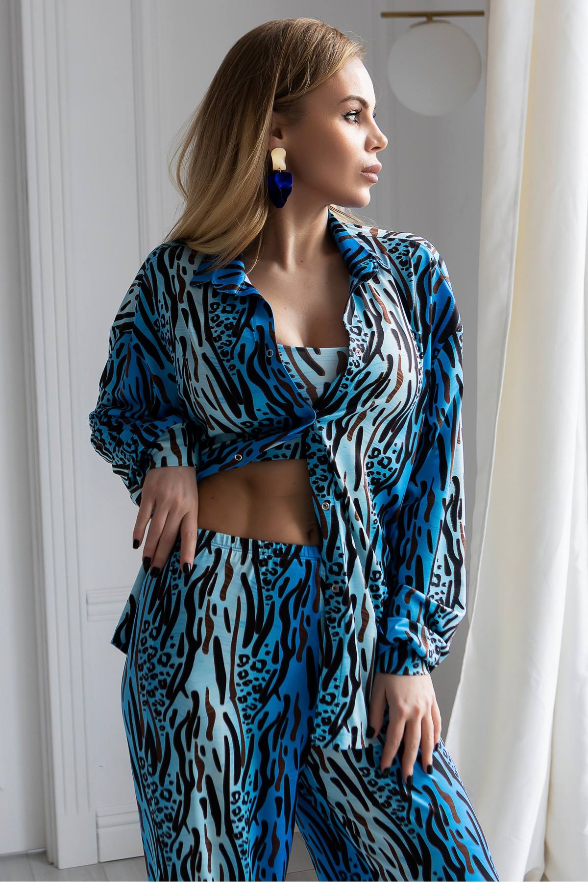 Домашний костюм с принтом Magnetic RY1-ED1-P139