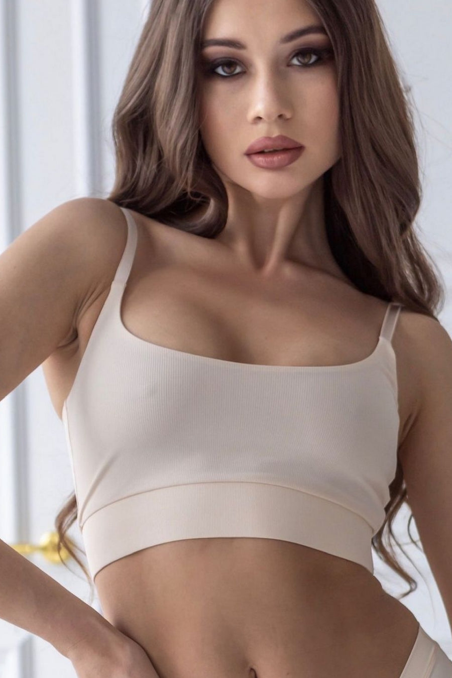 Бра-топ в рубчик T50-Q32