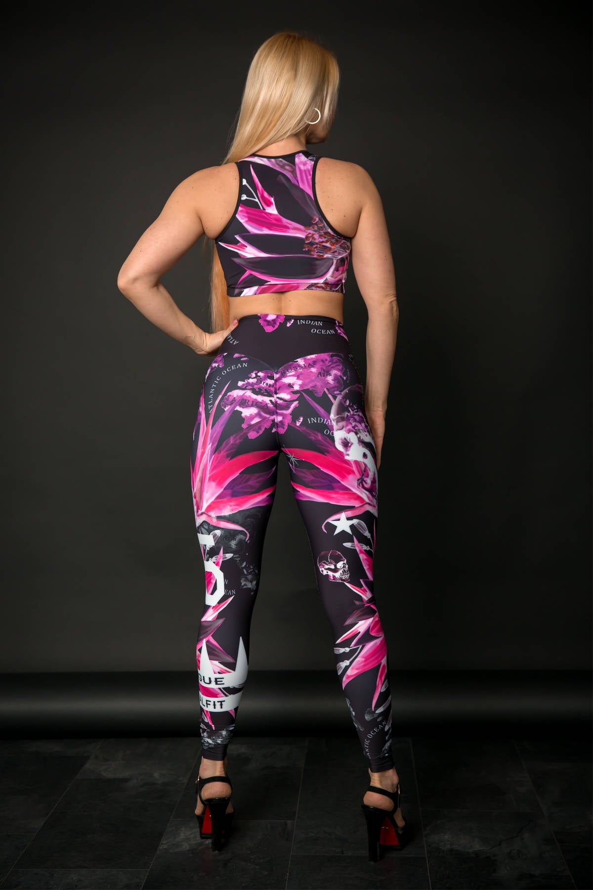 Спортивний топ із принтом T2-P65 Corsar