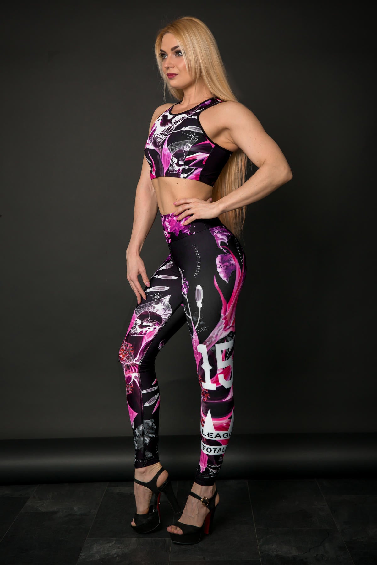 Спортивный топ с принтом T2-P65 Corsar