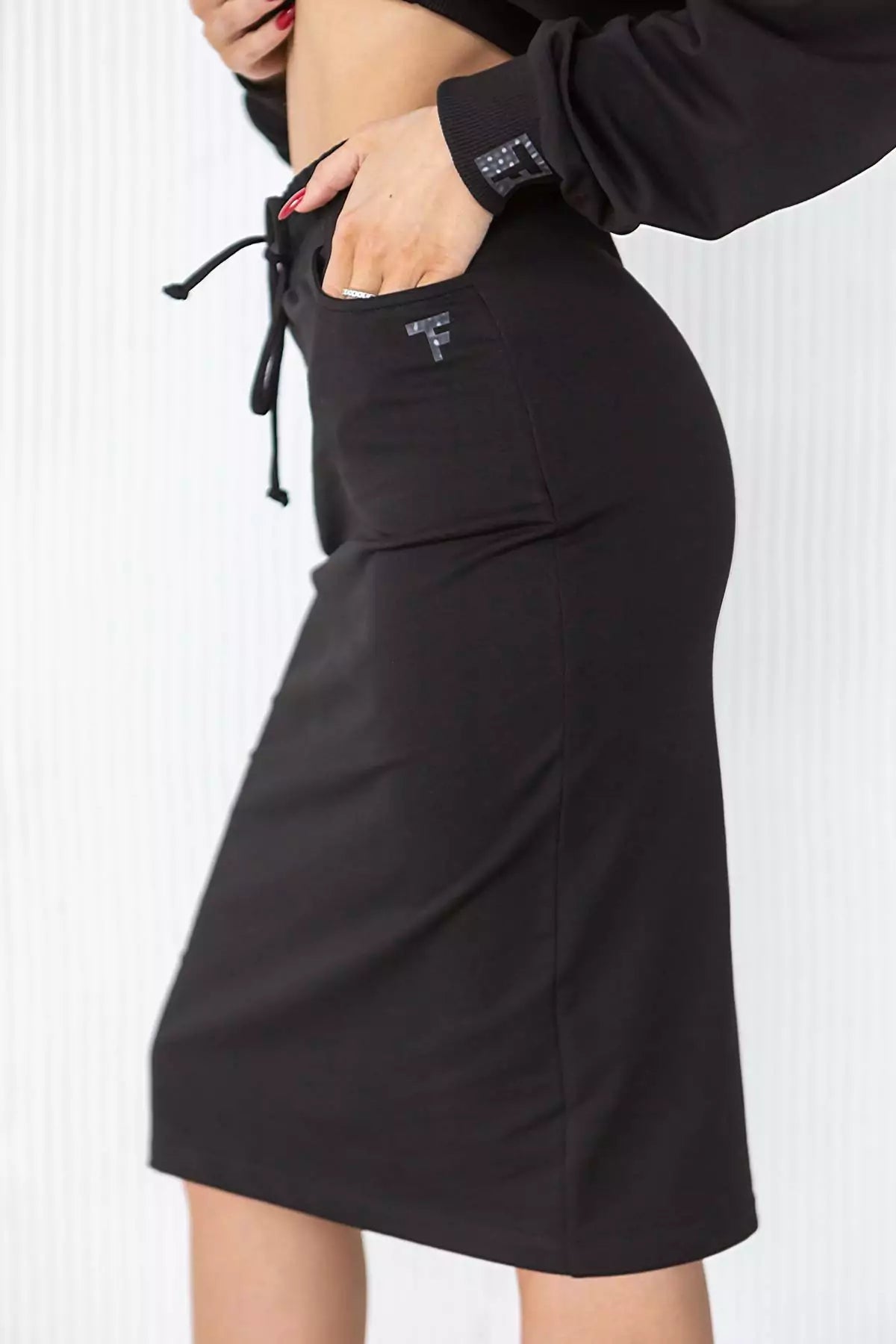 Хлопковая юбка на резинке U2-LD10