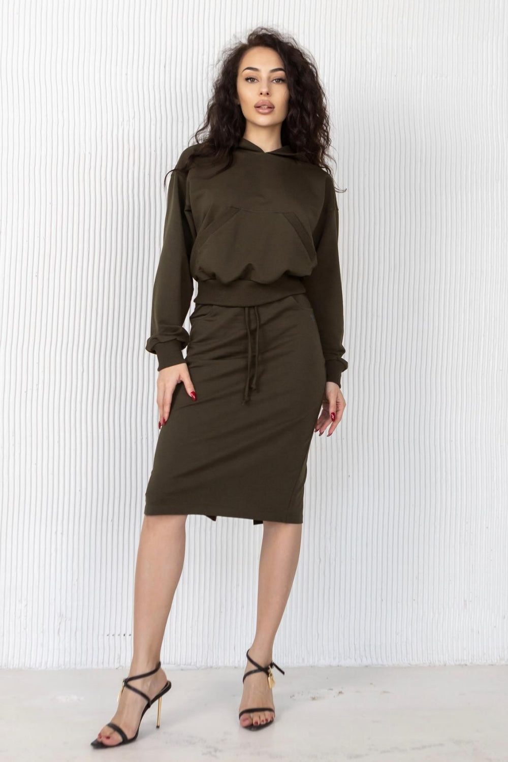 Хлопковая юбка на резинке U2-LD36